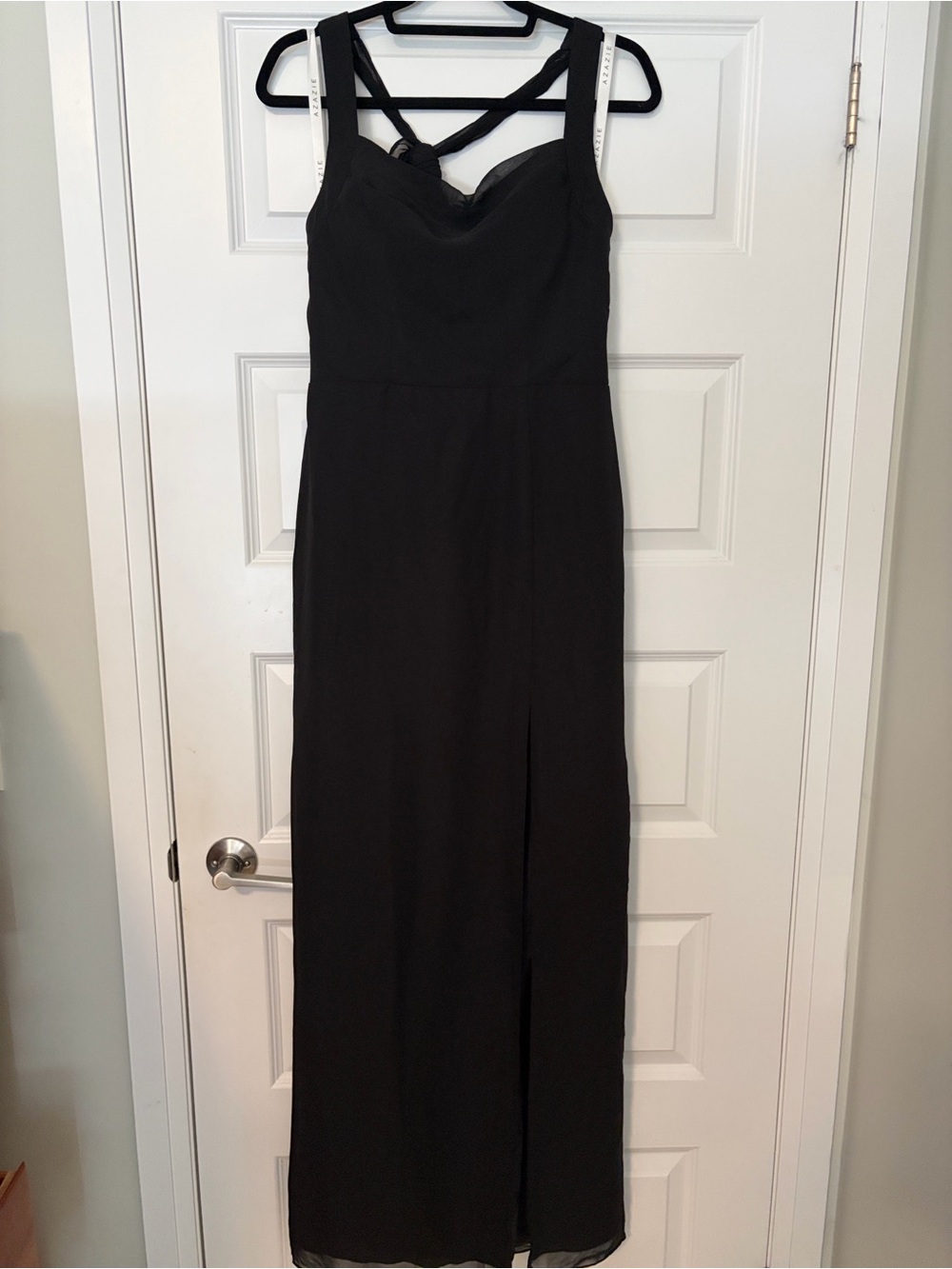 Black Halter Maxi Dress